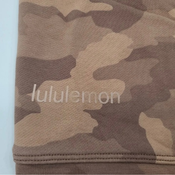 Lululemon Perfectly Oversized Crew Sweatshirt Heritage 365 Camo Size 12 *RARE* - Picture 3 of 3